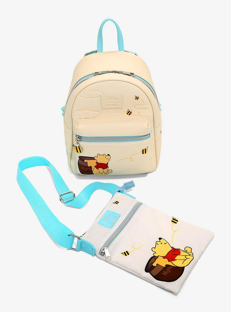 Loungefly Disney Winnie The Pooh Character Clouds Mini Backpack