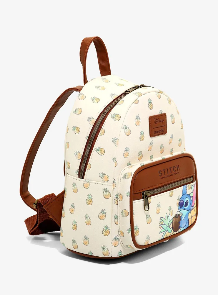 Hot Topic Loungefly Disney Lilo & Stitch Tropical Friends Mini Backpack |  CoolSprings Galleria