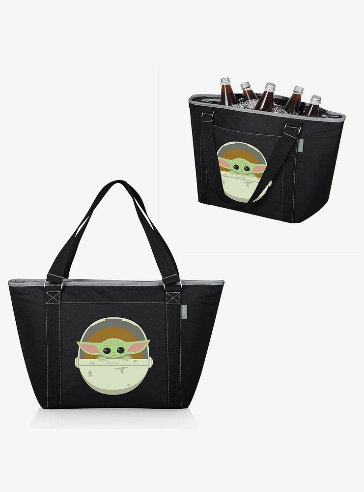 Star Wars The Mandalorian The Child Topanga Cooler Tote Black