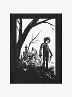 Edward Scissorhands Black And White Cover Crew Sweatshirt Hot Topic Web Exclusive