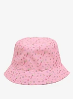 Sailor Moon Pink Icons Bucket Hat