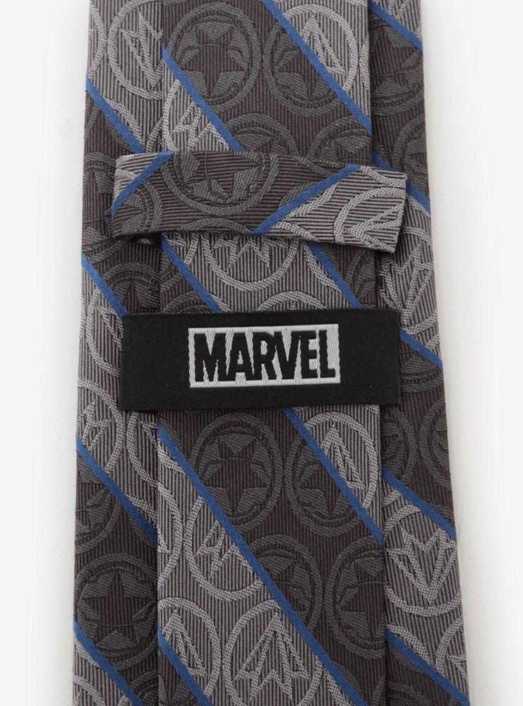 Marvel Captain America Winter Soldier and Falcon Gray Tie