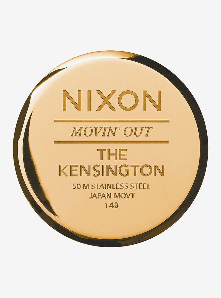 Nixon Kensington Gold White Watch