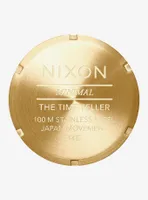 Nixon Time Teller All Gold Gold Watch