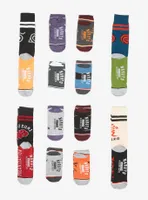 Naruto Shippuden 12 Days Of Socks Gift Set
