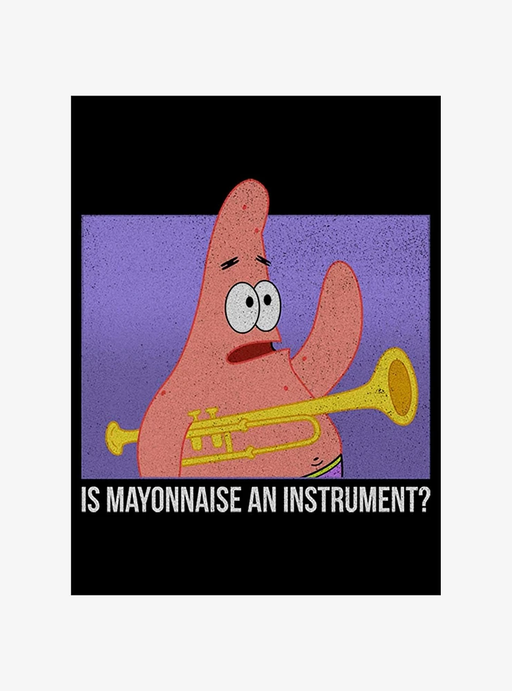 SpongeBob SquarePants Patrick Is Mayonnaise An Instrument T-Shirt