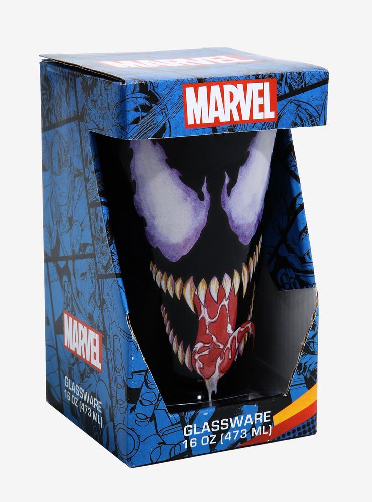Marvel Venom Face Pint Glass
