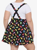 Candy Bear Suspender Skirt Plus Size