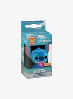 Funko Pocket Pop! Disney Lilo & Stitch Stitch (Flocked) Vinyl Keychain