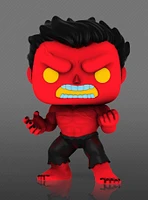 Funko Marvel Pop! Red Hulk With Glow-In-The-Dark Chase Vinyl Bobble-Head Hot Topic Exclusive