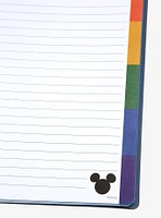 Disney Pride Rainbow Character Tab Journal - BoxLunch Exclusive