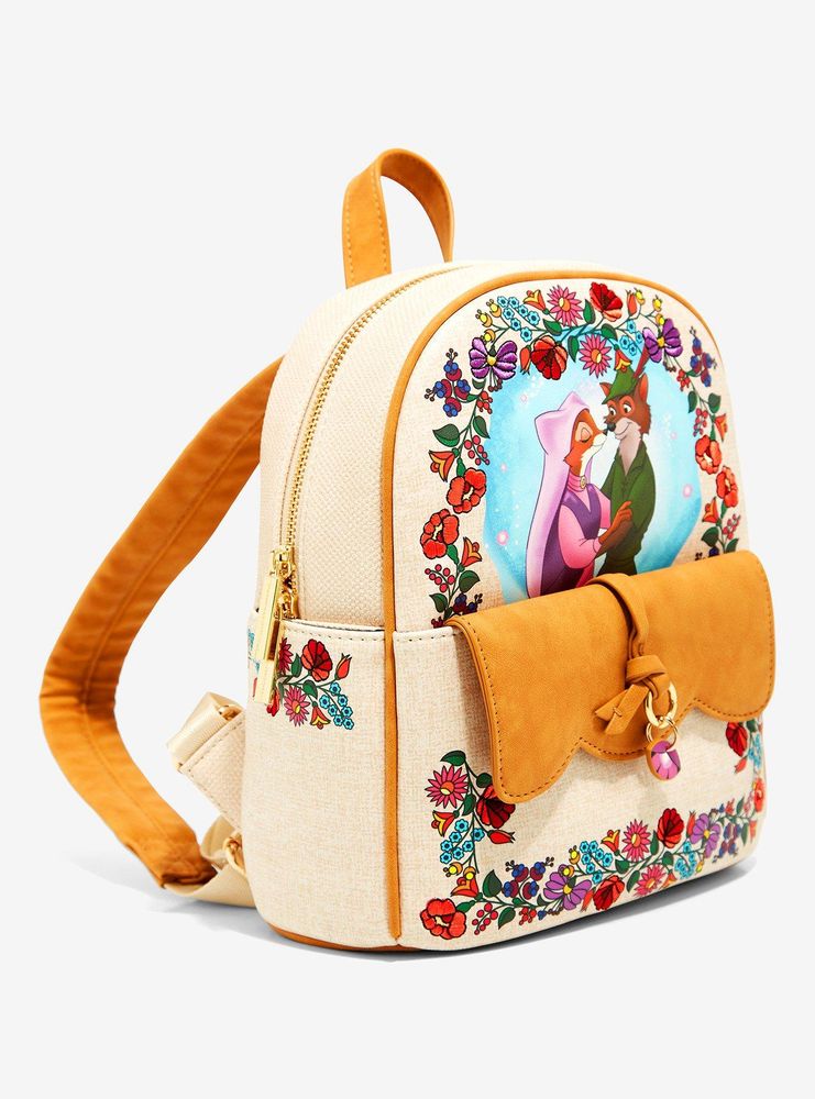 Danielle Nicole Disney Robin Hood Floral Mini Backpack - BoxLunch Exclusive
