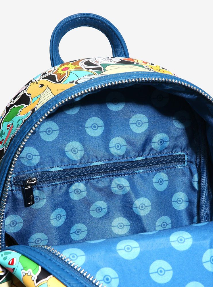 Loungefly Pokémon Sticker Collage Mini Backpack - BoxLunch Exclusive