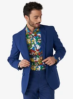 Opposuits Men's Super Mario Bros. Button-Up Shirt