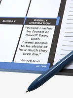 The Office Dunder Mifflin Desk Planner