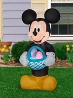 Disney Mickey Mouse Holding Easter Basket Airblown