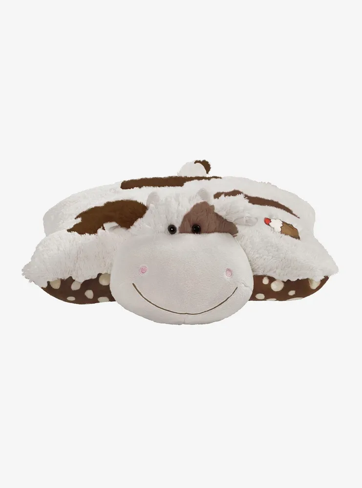 Sweet Scented Chocolate Milkshake Cow Pillow Pets Plush Toy