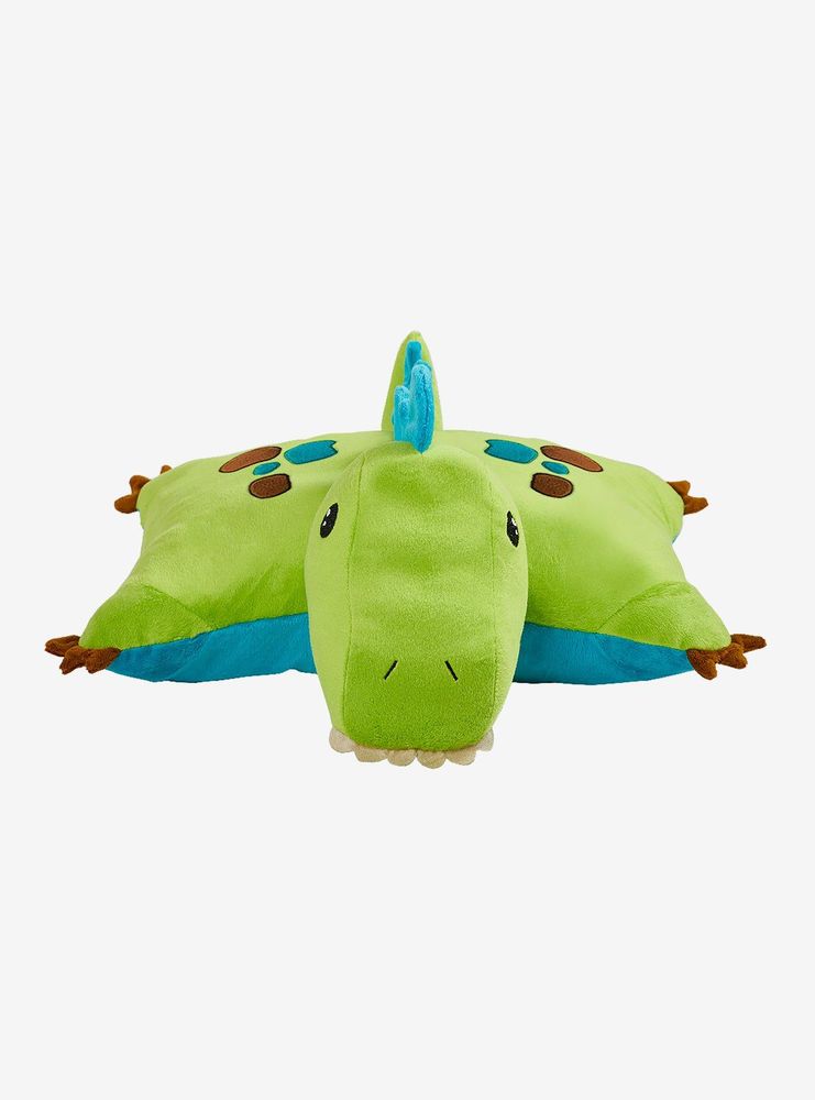 Green Dinosaur Pillow Pets Plush Toy