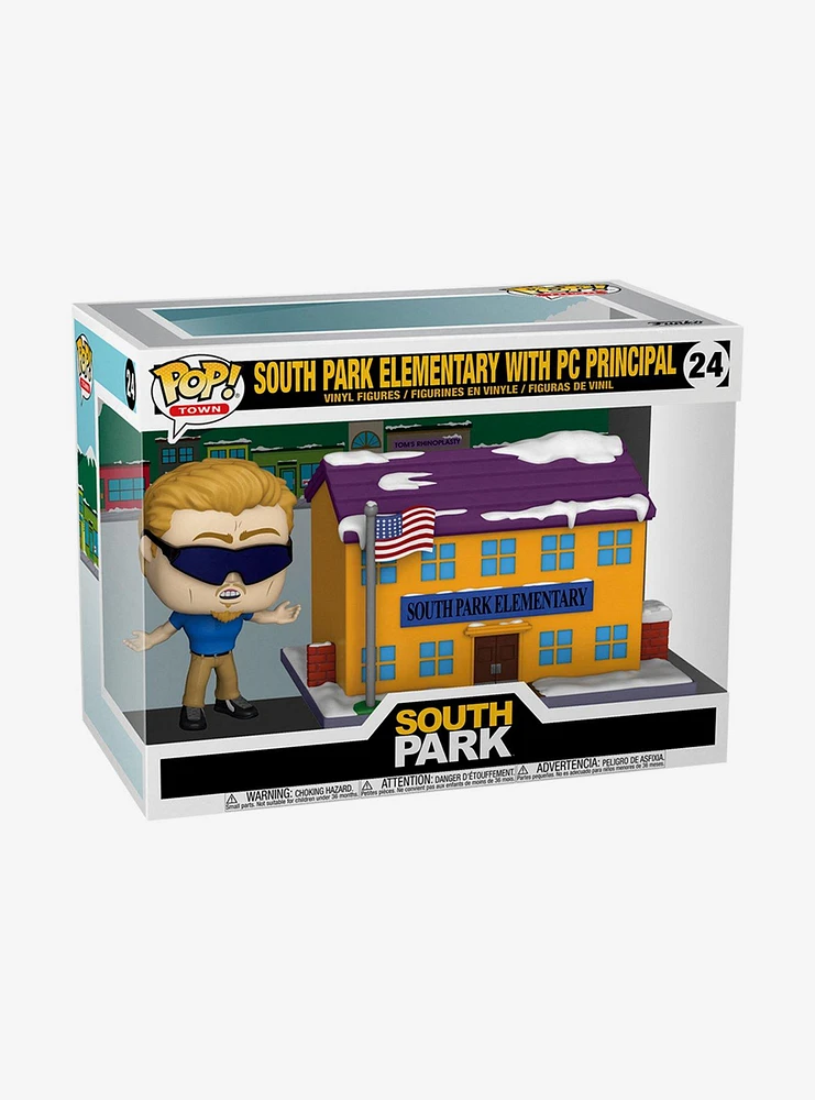 Funko South Park Pop! Town South Park Elementary With PC Principal Vinyl Figures