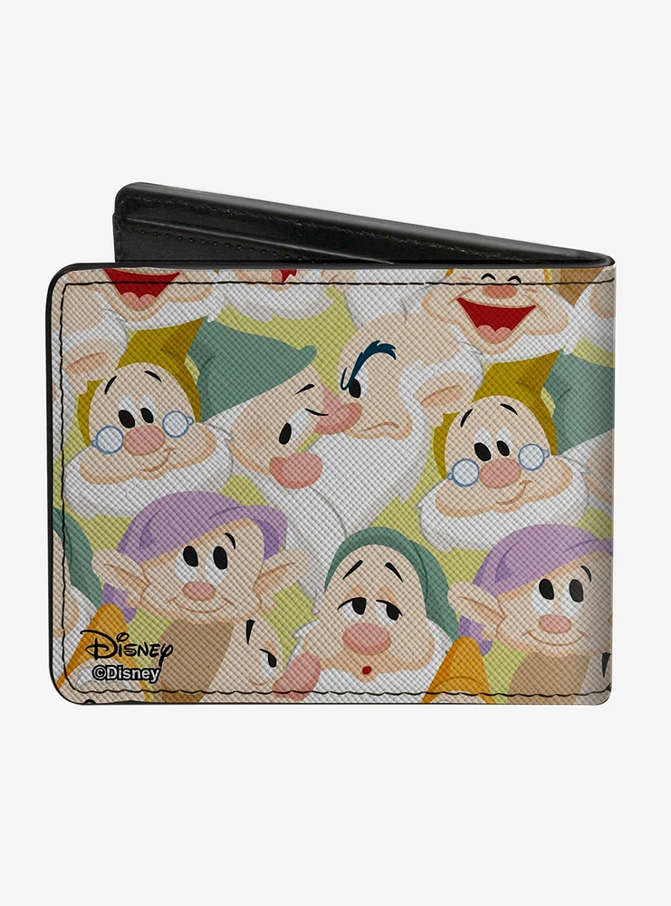 Disney Snow White Dwarfs Stacked Bifold Wallet