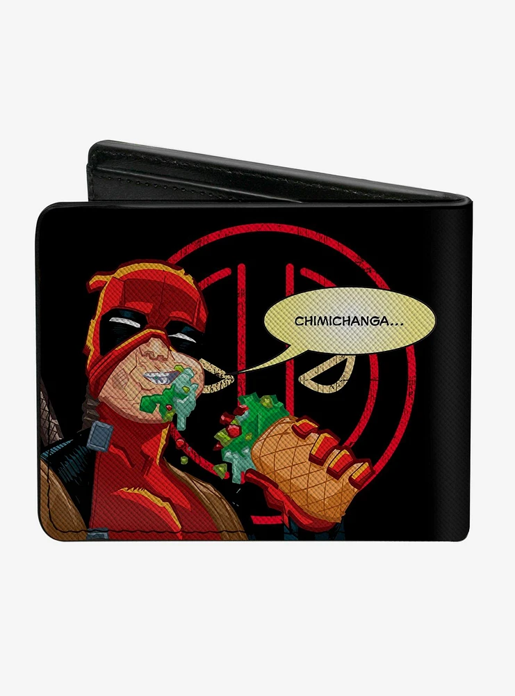 Marvel Deadpool Chimichangas Bifold Wallet