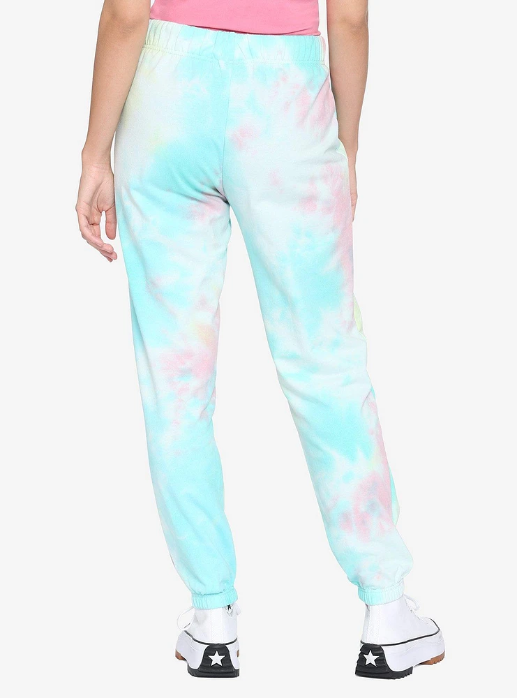 Disney Lilo & Stitch Scrump Tie-Dye Girls Sweatpants