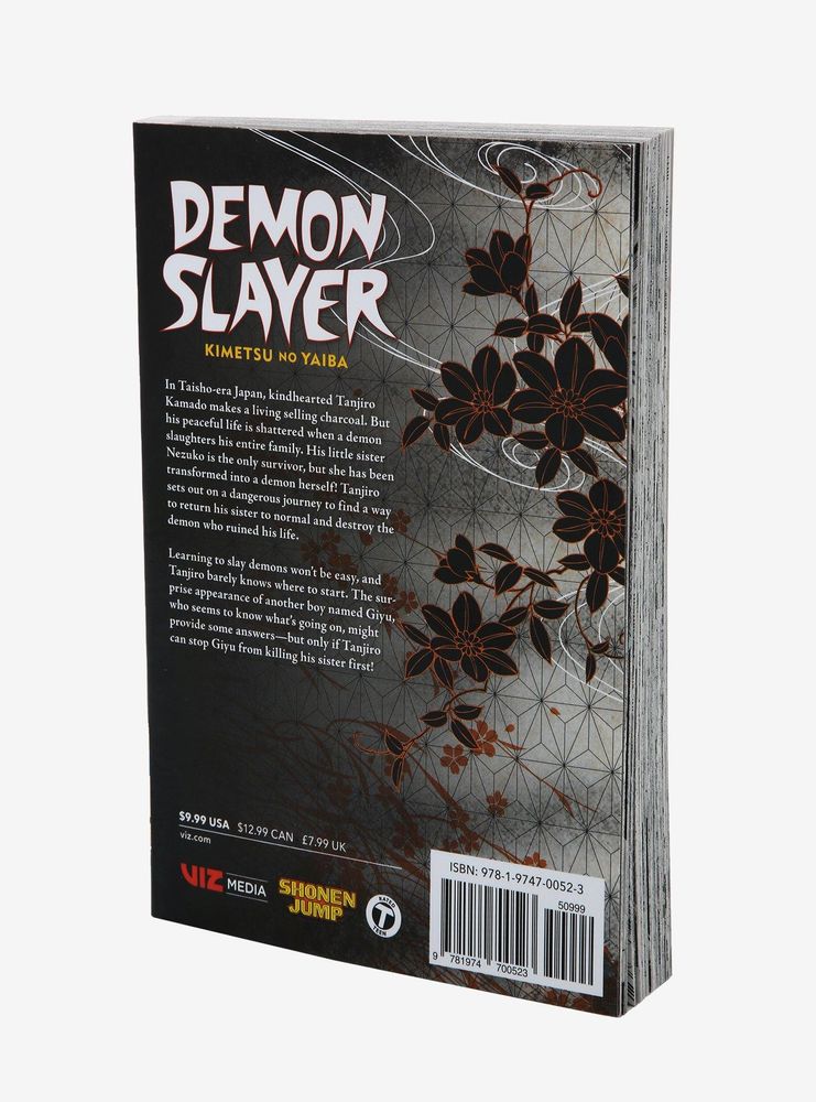Demon Slayer: Kimetsu no Yaiba Volume 1 Manga