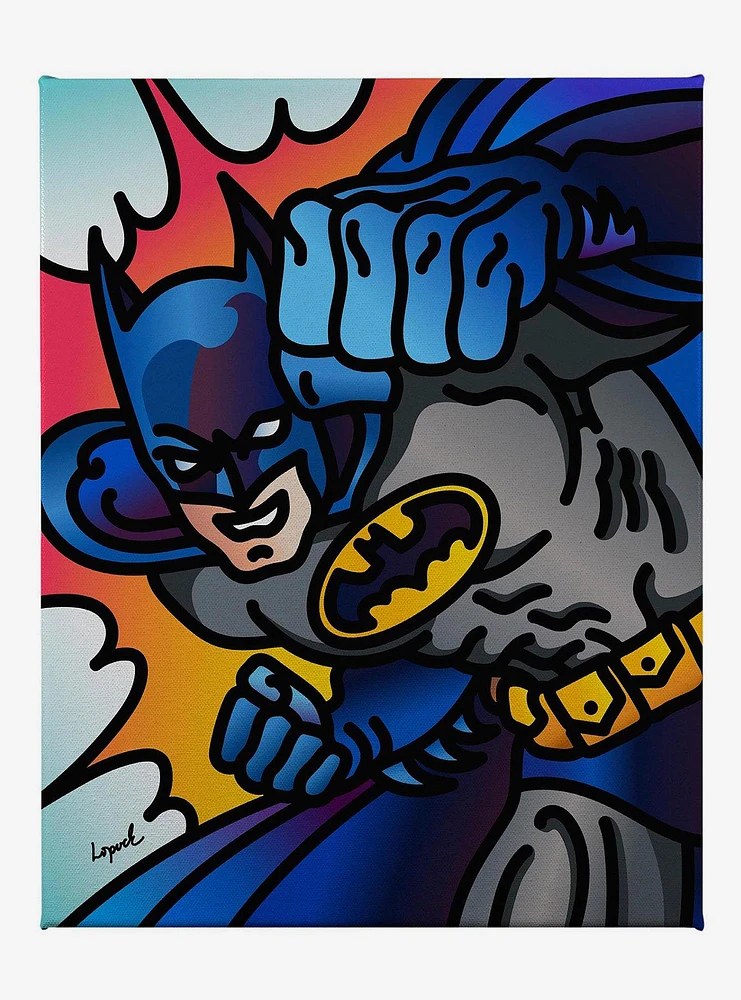 DC Comics Batman 14" x 11" Gallery Wrapped Canvas
