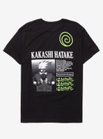 Naruto Shippuden Kakashi Hatake Katakana T-Shirt - BoxLunch Exclusive