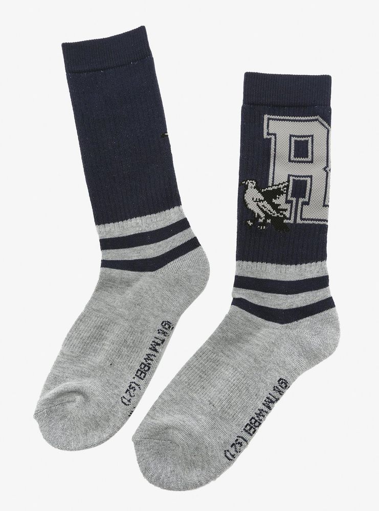 Harry Potter Ravcenclaw Collegiate Crew Socks - BoxLunch Exclusive