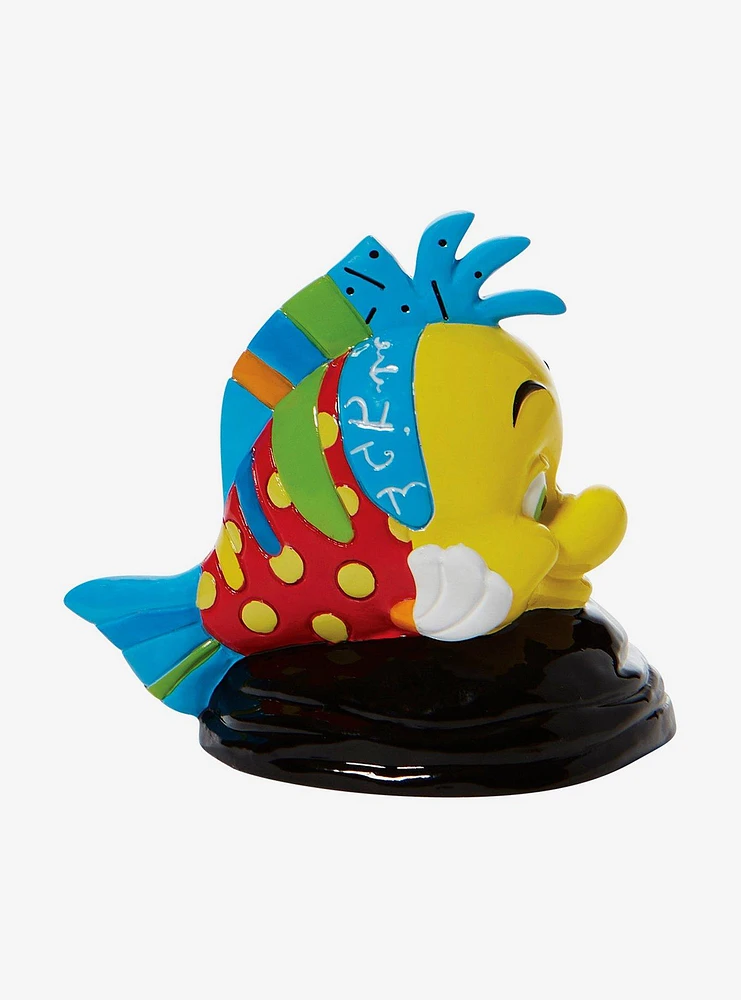 Disney The Little Mermaid Romero Britto Flounder Mini Figure