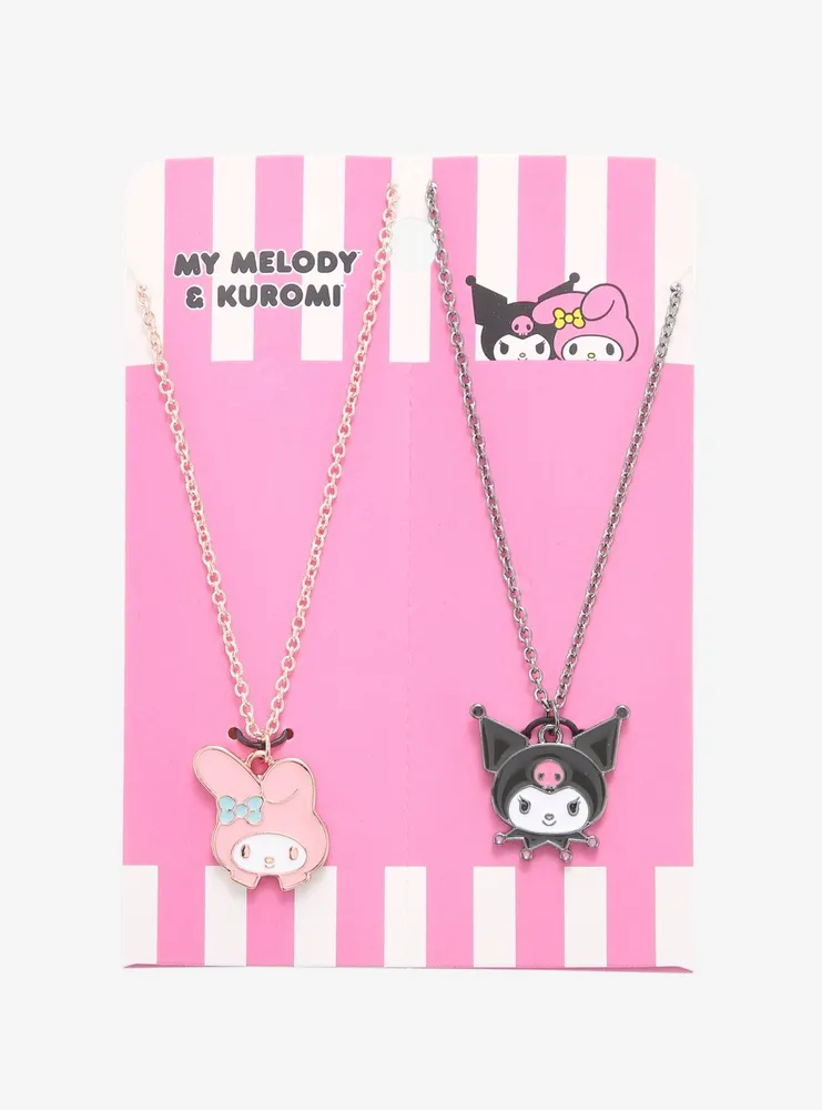 Kuromi & My Melody (Sanrio) Friendship Necklace Set in 2023