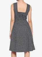 Black White Polka Dot Dress