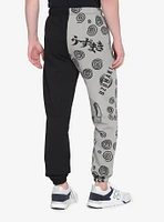 Junji Ito Uzumaki Split Leg Girls Sweatpants
