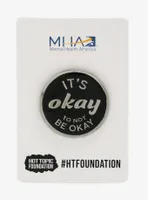 Hot Topic Foundation X Mental Health America Enamel Pin