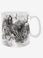 Cthulhu Mug and Keychain Set