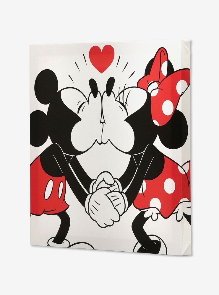 Disney Mickey And Minnie 16" x 16" Canvas Wall Décor