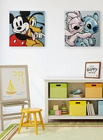 Disney Mickey Mouse And Pluto Canvas Wall Décor