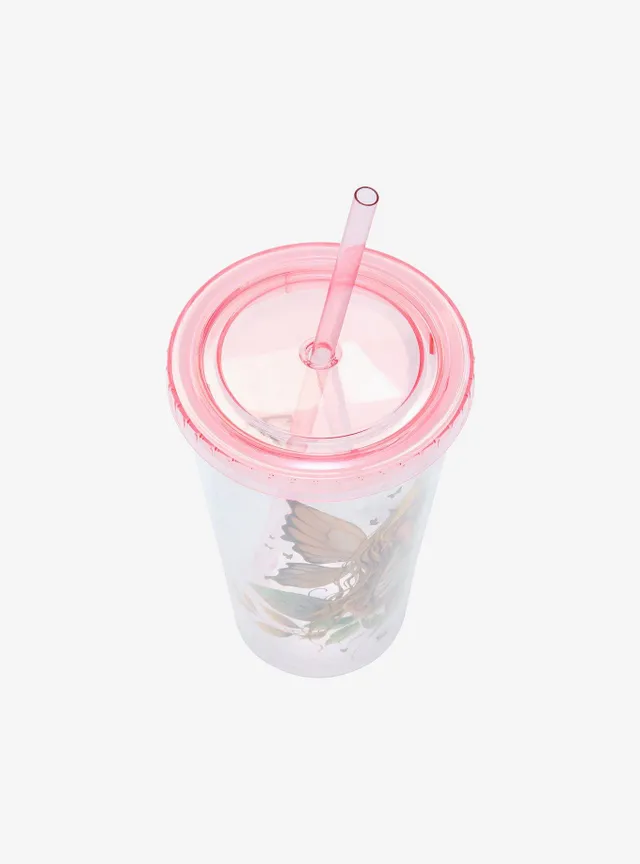 Barbie Pink Pyramid Acrylic Travel Cup