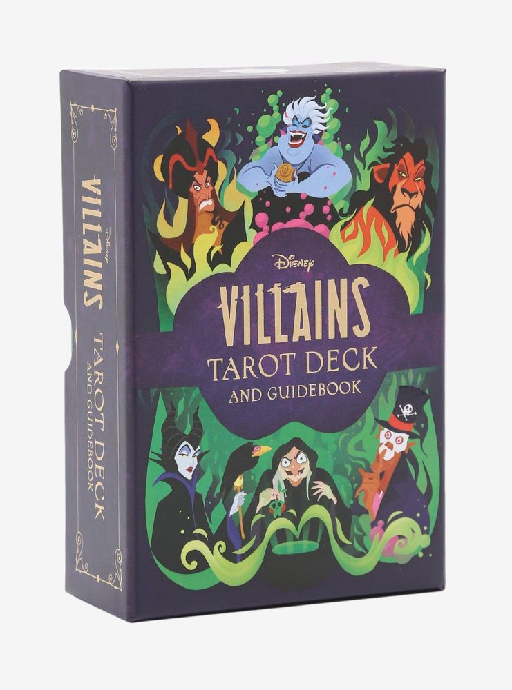 Disney Villains Tarot Card Deck & Guidebook - BoxLunch Exclusive
