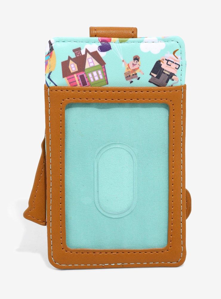 Loungefly Disney Pixar Up Characters Allover Print Cardholder - BoxLunch Exclusive