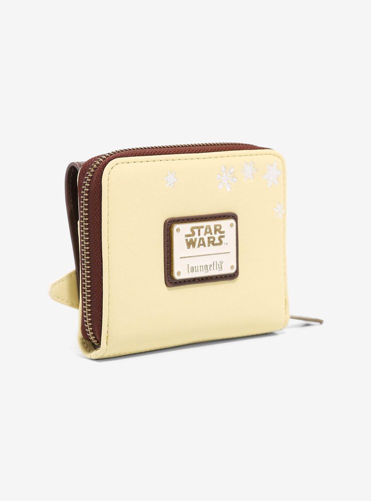 Loungefly Star Wars The Mandalorian The Child Holiday Small Zip Wallet - BoxLunch Exclusive
