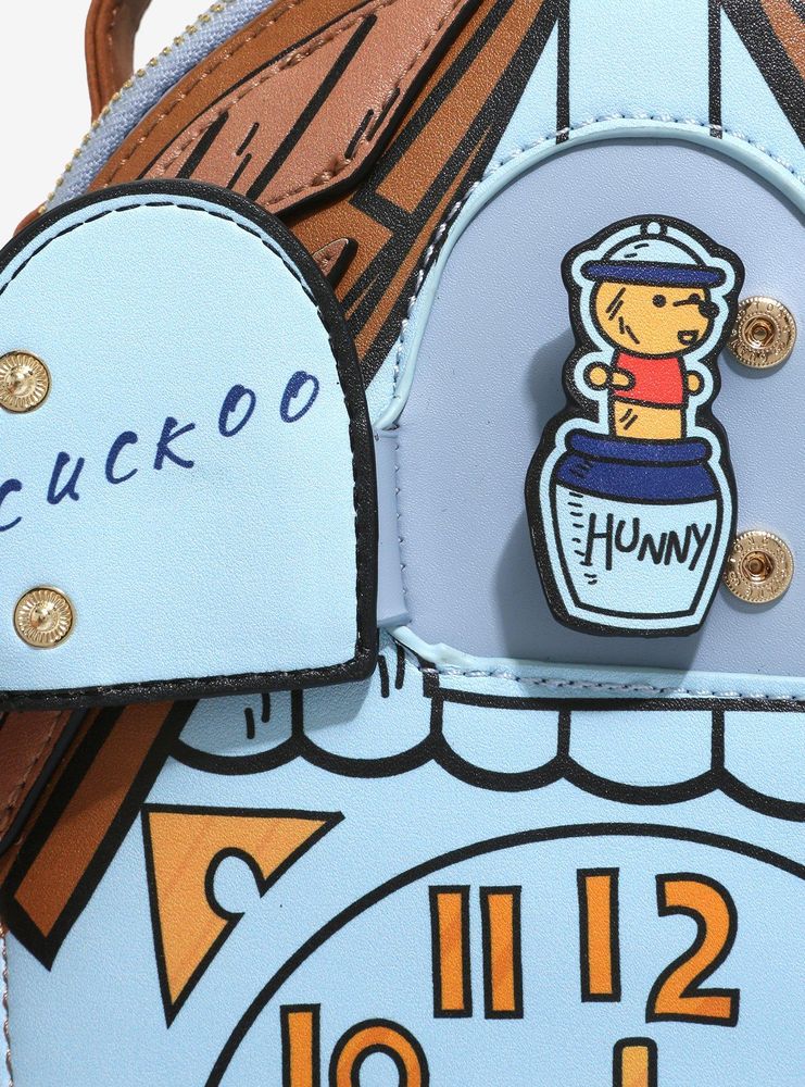 Danielle Nicole Disney Winnie the Pooh Cuckoo Clock Convertible Mini Backpack - BoxLunch Exclusive