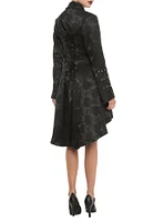 Brocade Corset Back Coat