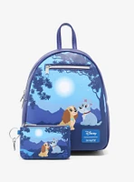 Loungefly Disney Lady And The Tramp Moonlight Stroll Mini Backpack