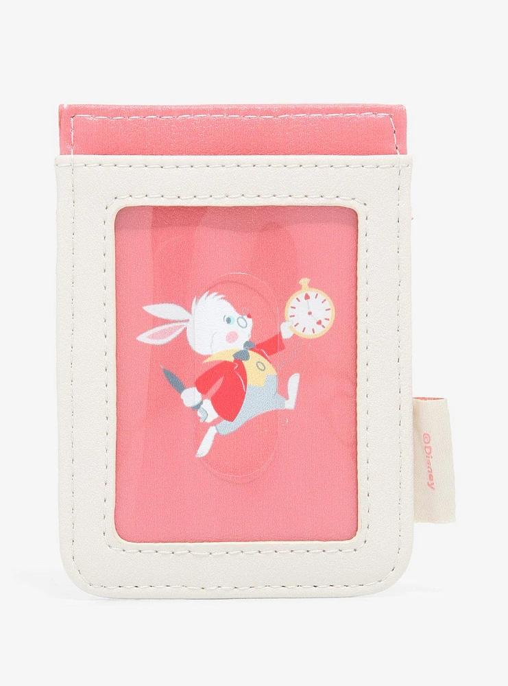 Loungefly Disney Alice In Wonderland Pink Tea Party Cardholder