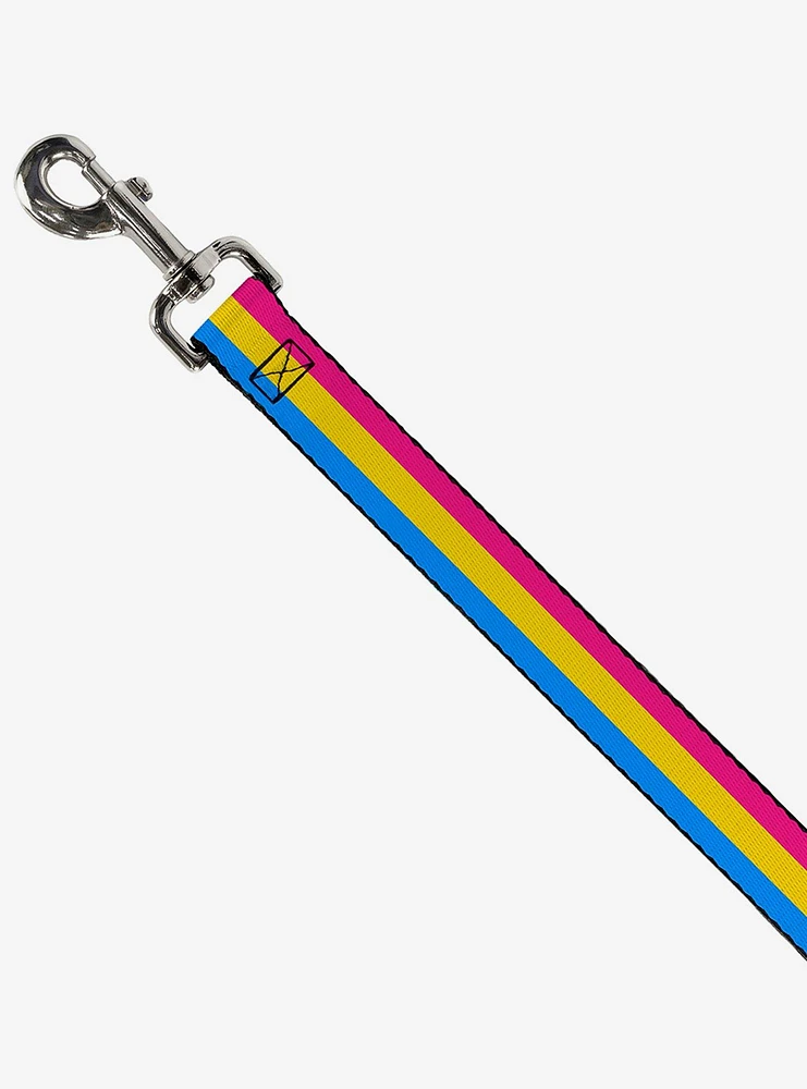 Pansexual Flag Dog Leash