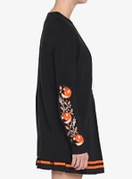 Halloween Pumpkin Girls Cardigan