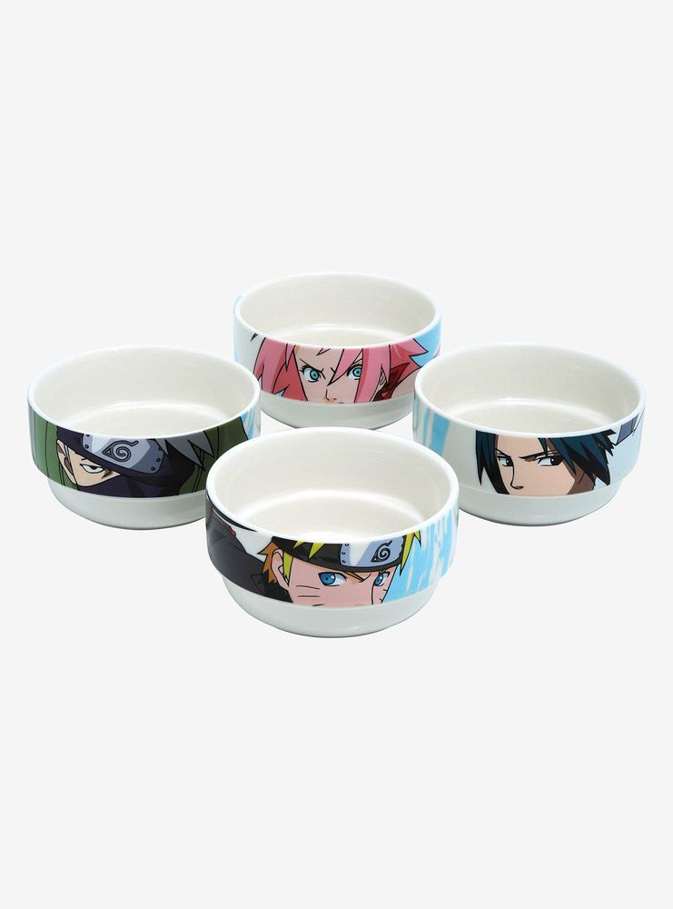 Naruto Shippuden Team 7 Stackable Bowl Set