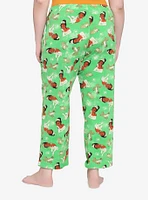 Disney The Princess And Frog Tiana Pajama Pants Plus